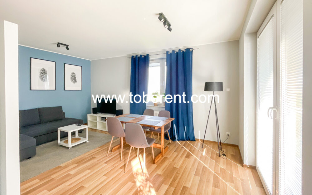 Flat for rent 1 bedroom 1 bathroom Gdansk Zaspa City Park