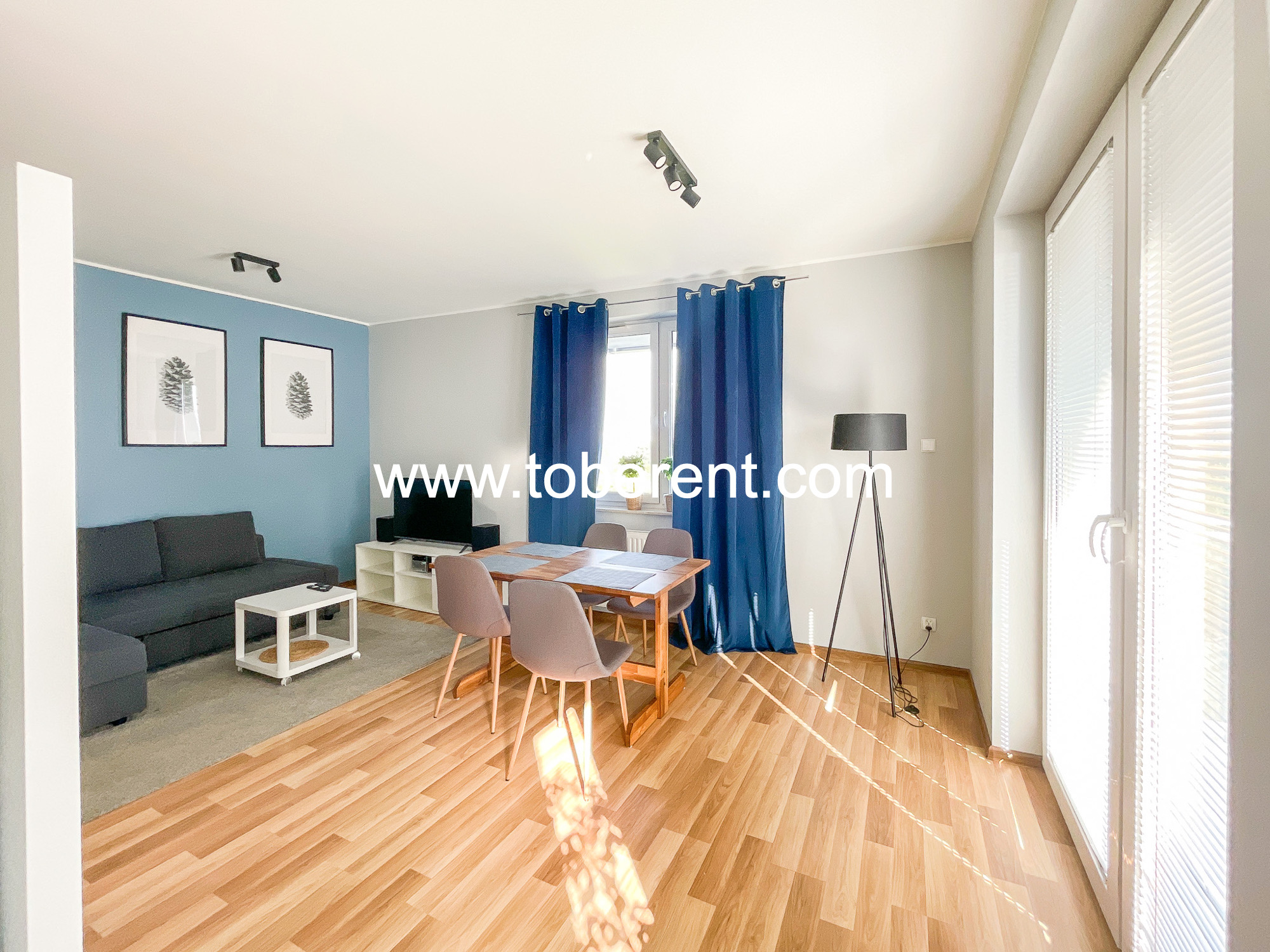 Flat for rent 1 bedroom 1 bathroom Gdansk Zaspa City Park