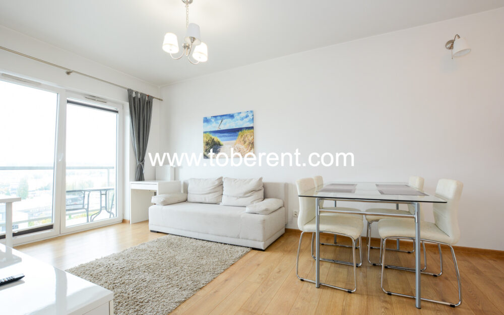 1 bedroom 1 bathroom in Gdansk Przymorze Albatross Towers for rent