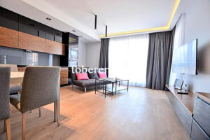 Apartament Gdańsk Wrzeszcz Browar Gdański salon